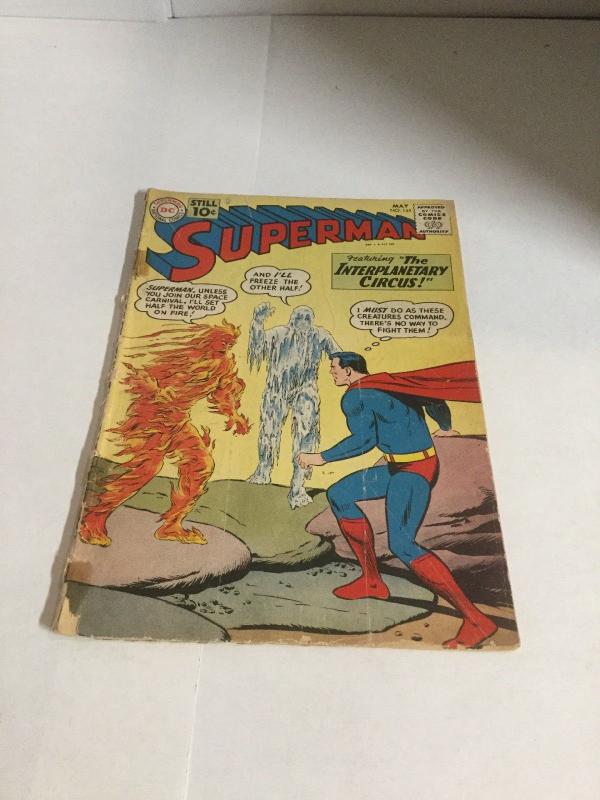 Superman 145 Gd Good 2.0 DC Comics Silver Age 