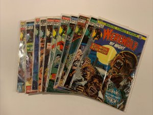 Werewolf by Night 11-20 Lot Run Set very Good To Fine Marvel