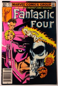 Fantastic Four #257 (7.0, 1983) NEWSSTAND Destruction of Tarnax IV