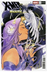 X-MEN OF APOCALYPSE ALPHA #1 MARVEL COMICS 2025 PEACH MOMOKO VARIANT NM