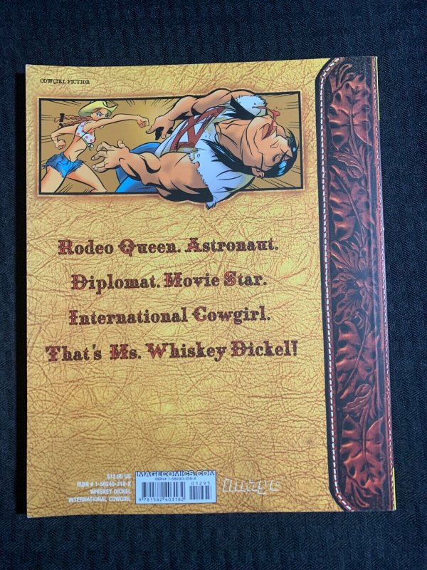 2003 WHISKEY DICKEL International Cowgirl SC FN+ 6.5 1st Image Comics