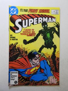 Superman #1 (1987) VF/NM Condition!