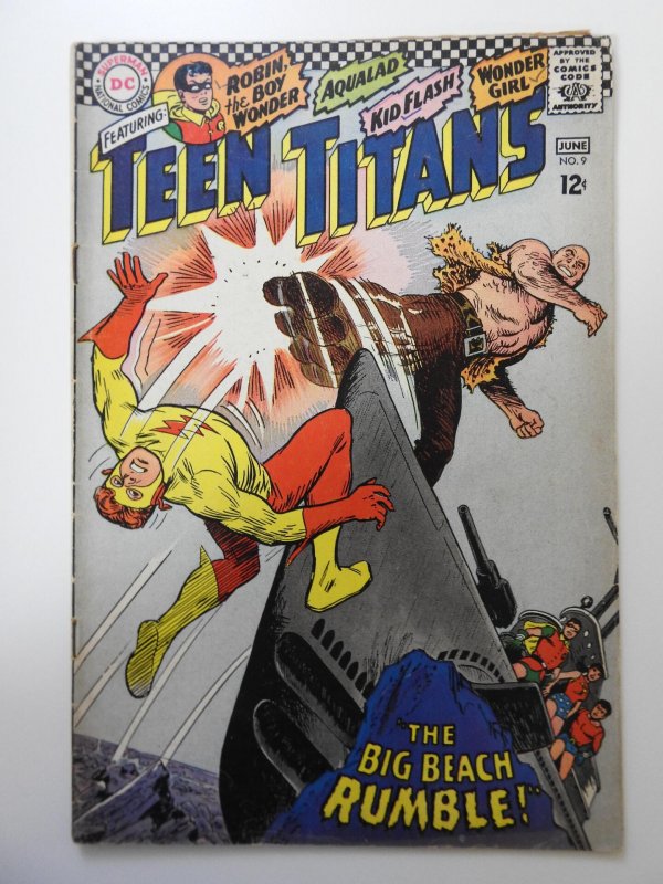 Teen Titans #9 (1967) VG Condition! Moisture stain