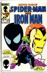 MARVEL TEAM-UP #145, VF/NM, Spider-Man, Iron Man, 1972 1984  more in store