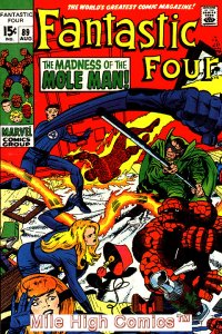 FANTASTIC FOUR  (1961 Series)  (MARVEL) #89 Very Good Comics Book