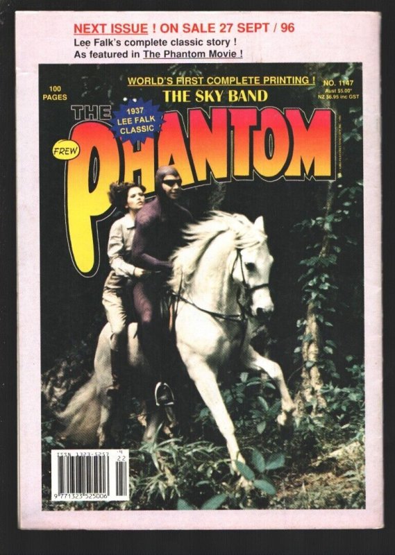 Phantom #1146 1996-Created by Lee Falk-The Disappearance of Prince Rex-FN