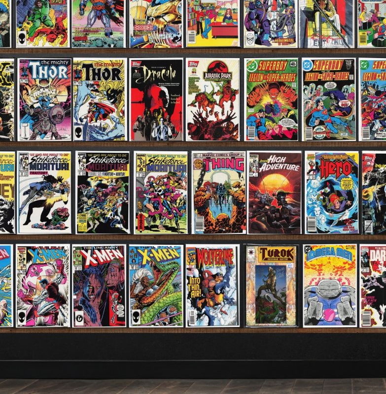Huge Lot 140+ Comics with Legion Of Super Heroes, Daredevil & More!