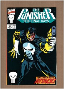 Punisher #54 Marvel Comics 1991 Final Days VF 8.0