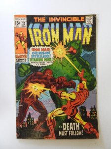 Iron Man #22 (1970) VG condition