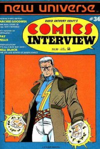 Comics Interview #36 VF; Fictioneer | save on shipping - details inside
