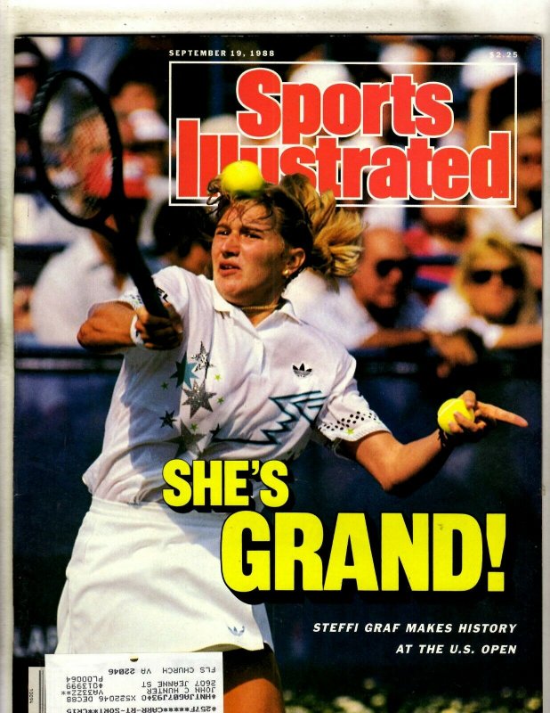 7 Sports Illustrated Magazines August September (4) October 1988 February 89 HJ7
