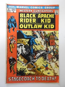 Western Gunfighters #8 (1972) VG Condition 1 in tear bc