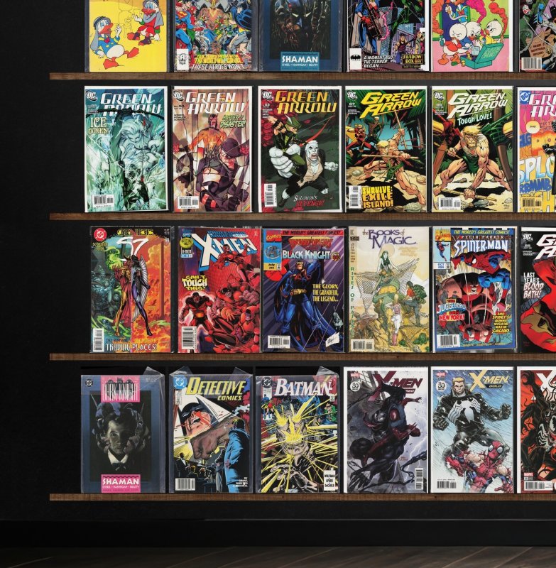 Huge Lot 140+ Comics with Green Arrow, Batman, Detective Comics & More!