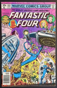 Fantastic Four #205 (1979) VG Newstand - KEY 1st Nova Corps