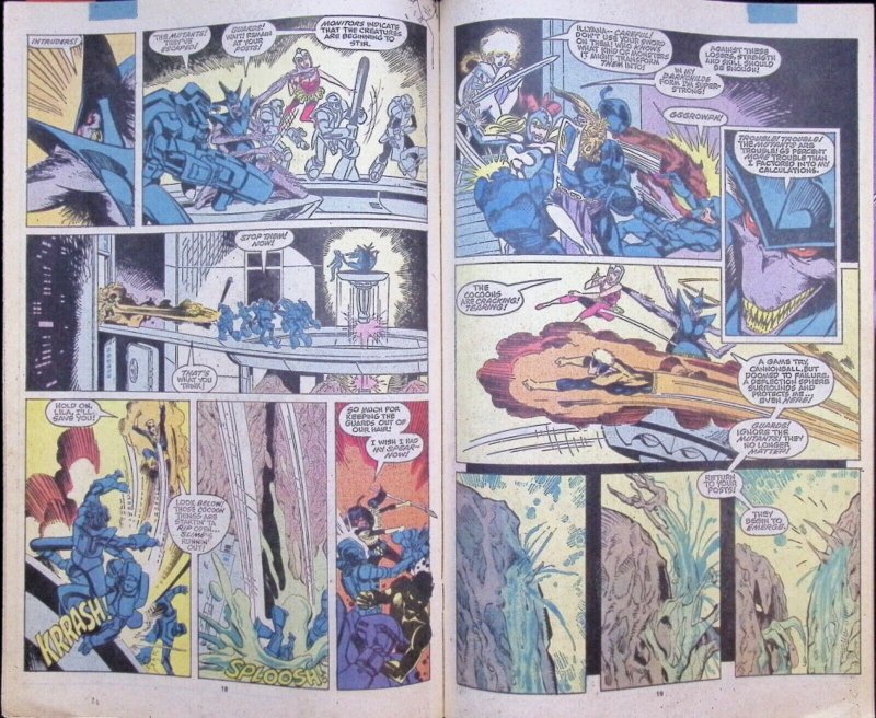 NEW MUTANTS Comic Issue 70 — Louise Simonson Terry Shoemaker — 1988 Marvel VG