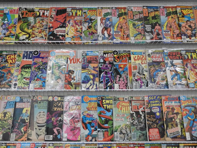 Huge Lot 170+ Comics W/ Silver and Bronze Comics Avg VG Condition!! MUST SEE!!