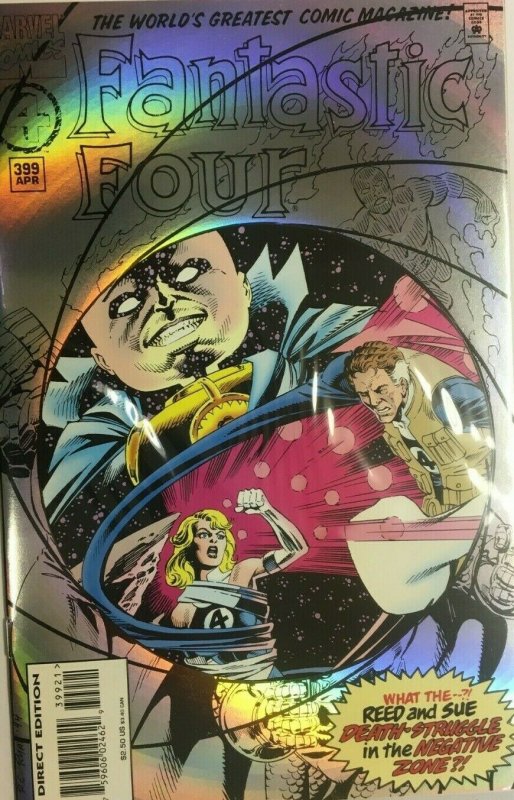 Fantastic four foil cover #399 8.0 VF (1995)