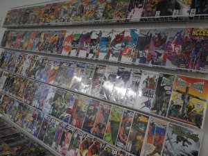 Huge Lot of 160+ Comics W/ Green Lantern, Superman, Batman Avg VF Condition!