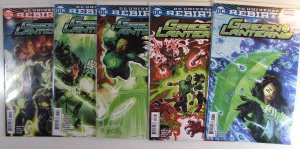 Green Lanterns Lot 5 #1, 3 b, 4, 6 b, 7 b DC (2016) NM 1st Print Comic Books