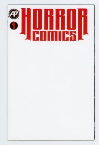 Horror Comics #1 Blank Sketch Variant NM