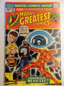 MARVEL'S GREATEST COMICS # 41 FANTASIC FOUR