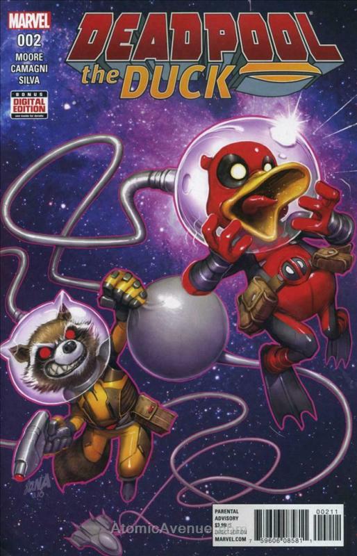 Deadpool the Duck #2 VF/NM; Marvel | save on shipping - details inside
