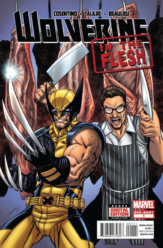 WOLVERINE: IN THE FLESH #1 VF/NM ONE-SHOT