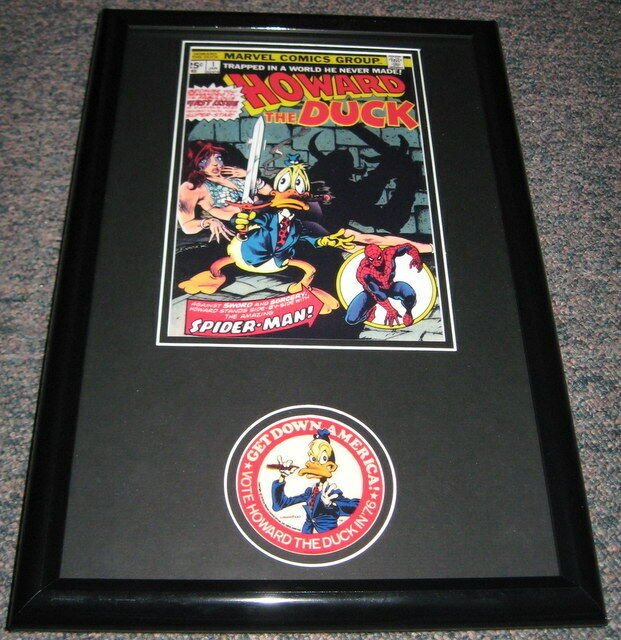1976 Howard the Duck Framed 11x17 Official Reproduction Photo Display