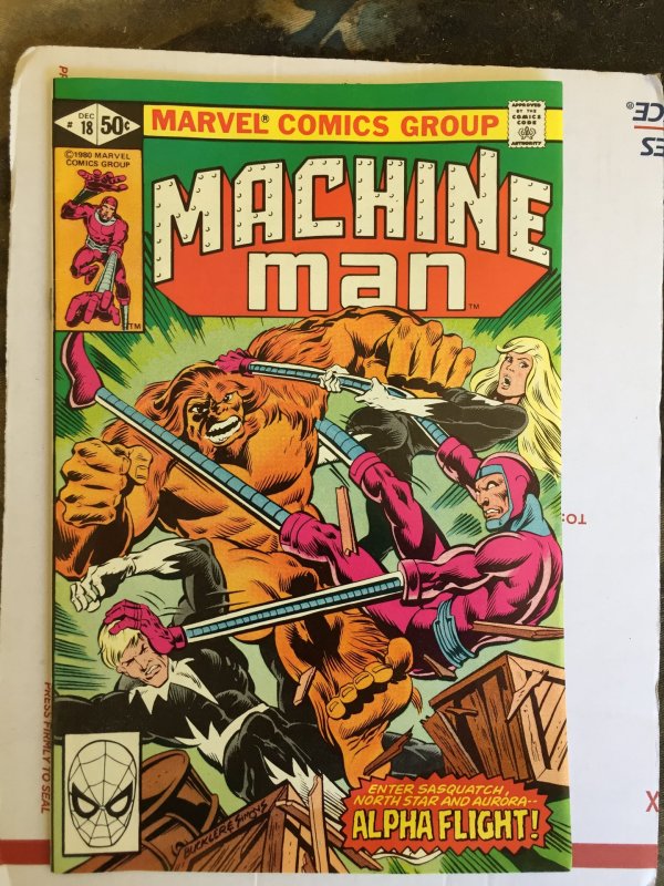 Machine Man #18