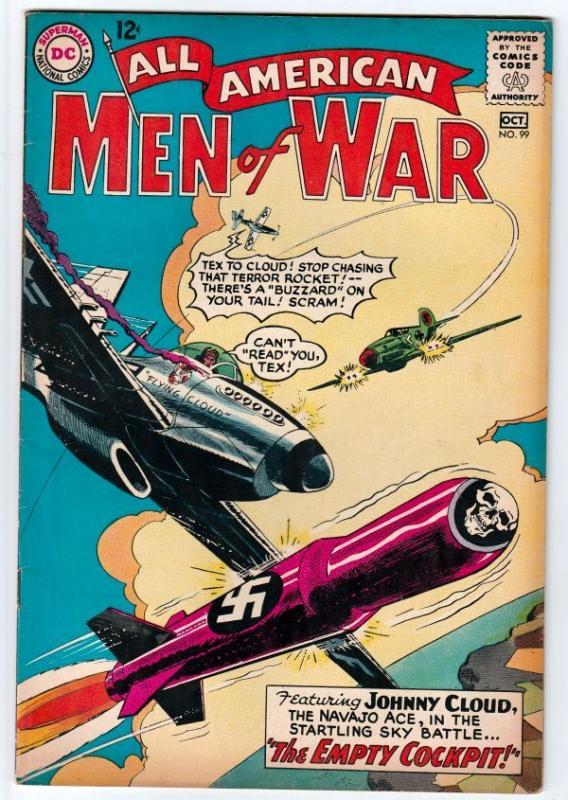 All-American Men of War 99 strict FN+ 6.5    100s more DC War books up now 