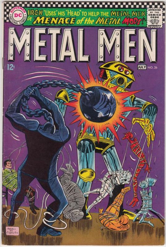 Metal Men #26 (Jul-67) VF/NM High-Grade Metal Men (Led, Tina, Tin, Gold, Merc...