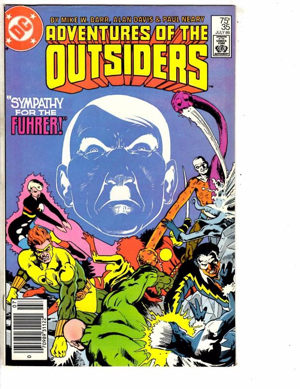 Lot Of 6 Outsiders DC Comic Books # 33 34 35 36 46 + Special # 1 Batman J214