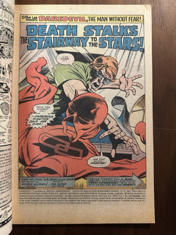 Daredevil #128 FN (Marvel 1975)
