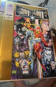 Deathmate #6 Gold Foil Cover (1993) Supreme 