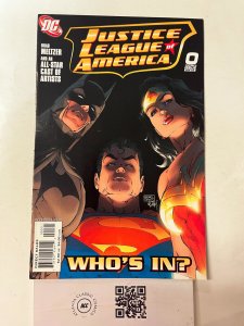 Justice League of America #0 NM DC Comic Book Batman Superman Flash 30 MS37
