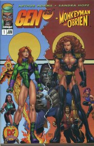 Gen13/Monkeyman And O'Brien #1A VF/NM ; Image | Art Adams Dynamic Forces