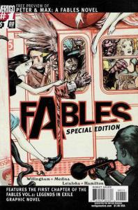 Fables  Peter & Max Preview #1, VF (Stock photo)