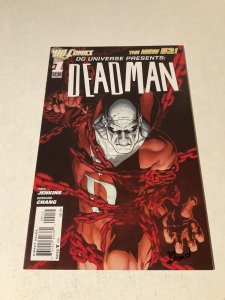 Deadman 1 Nm Near Mint Signed Paul Jenkins DC Comics 