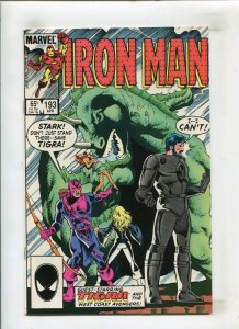 IRON MAN #193 (9.2) HAWKEYE, TIGRA!! 1984