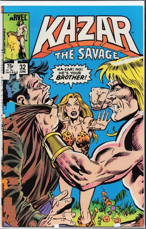 Ka-Zar the Savage #32 (1984) Ka-Zar