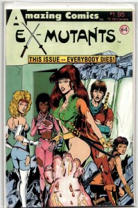 Ex-Mutants #4 (1987) Ex-Mutants