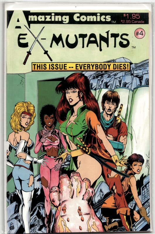 Ex-Mutants #4 (1987) Ex-Mutants