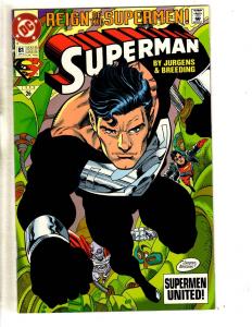 12 Superman DC Comic Books # 81 82 (3) 83 84 85 86 87 88 89 90 Batman Flash CR20