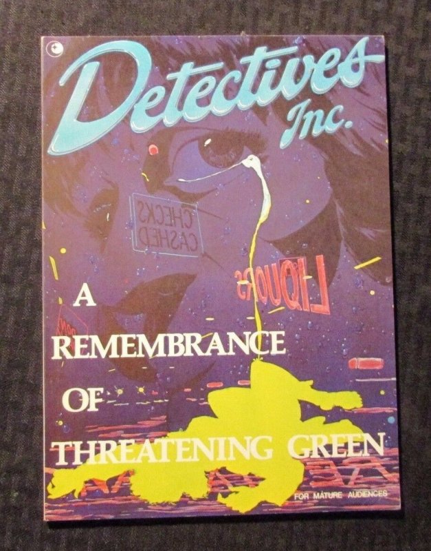 1980 DETECTIVES INC Remembrance Of Threatening Green 1st SC Marshall Rogers VF-