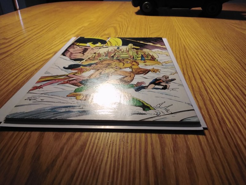 X-Men/Alpha Flight #1 signed Smitty (1985)