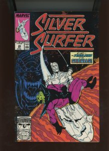 (1989) Silver Surfer #28 - COPPER AGE! NEANDERTHALS! (9.0/9.2)