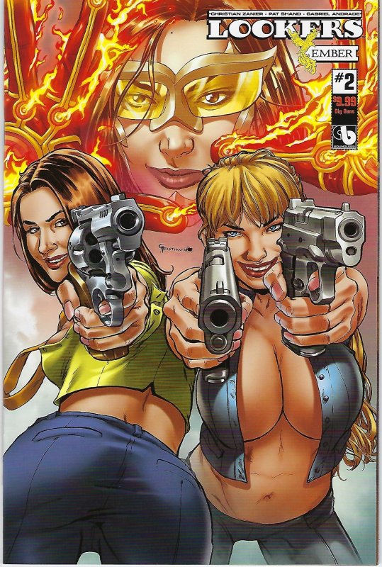 Lookers Ember #2 Big Guns Variant Cover Edition !!! NM