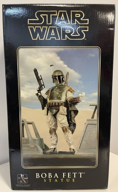 Gentle Giant Star Wars Return Of The Jedi Boba Fett Statue NIB