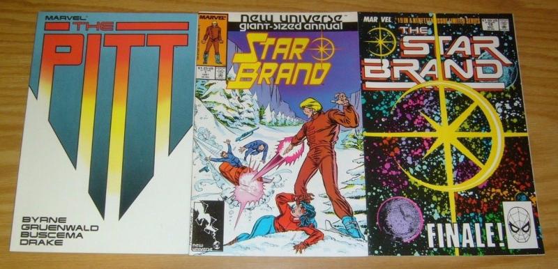 Star Brand #1-19 VF/NM complete series + annual + pitt - marvel new universe set