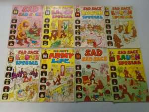 Silver age Harvey Sad Sack Giant-sized lot 35 different avg 5.0 VG FN